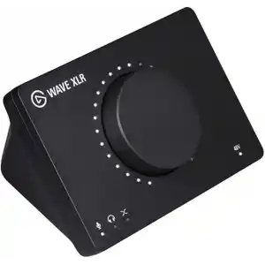 Elgato Wave XLR - XLR mikro için ses mikseri ve ön amplifikatör, arayüz kontrolü, 48 V fantom besleme, sessize almak için dokunun, yayın, kayıt, podcast, Mac/PC için dijital karıştırma yazılımı