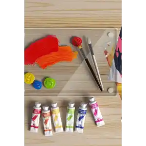 Decovetro Saydam Cam Boya Paleti 20 x 30 cm