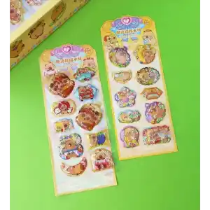 Capybara Tasarımlı Sulu Sticker