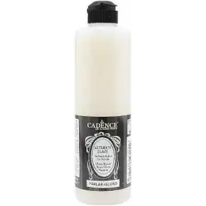 Cadence Su Bazlı Kalın Parlak Sır Vernik 500 Ml No Color Tek Ebat