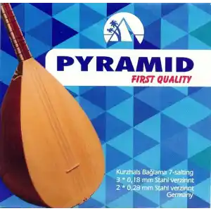 Pyramid Premium Kalite Kısa Sap Bağlama Teli 0.18 mm