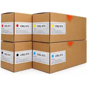 CANON I-SENSYS UYUMLU CRG-075 (CRG075) 4 RENK ÇİPLİ MUADİL LASER TONER 4 LÜ PAKET LBP646/LBP647/MF664/MF667