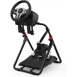PXN -A9 Yarış Direksiyon Standı Logitech G920 G29 G25 G27 G923 GT500 T300RS/T300GT/ T500RS/TGT/TS için Vites Montajlı Katlanır Braket Eğilebilir Ayarlanabilir Yarış Standı (Yarış Tekerleği Dahil Değildir)