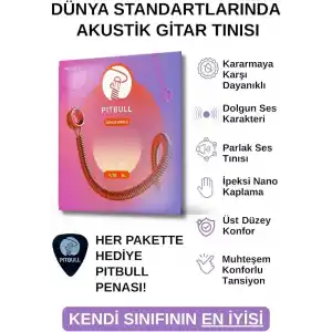 Pitbull Venüs Akustik Gitar Teli Extra Light VAG 11-52 EL