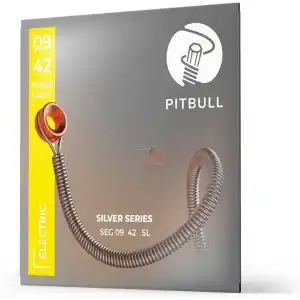 Pitbull Silver Seri Elektro Gitar Teli 09-42 Super Light SEG 09-42 SL