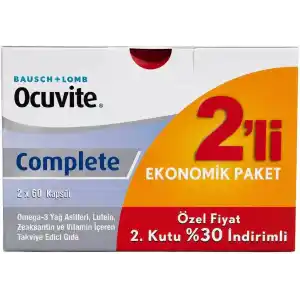 Ocuvite Complete 60 Kapsül - 2li Fırsat Paketi