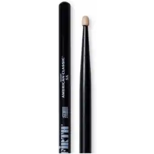 Vıcfırth V5Ab Baget (Çift) 5A Wood Black, Hıckory, 0.565X16, M Baget(Çift)5A Wood Black