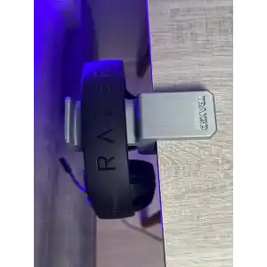 Premium Asılabilir Kulaklık Standı – Sağlam, Kaydırmaz Keçeli, Ergonomik Stand, Steel Gray Edition