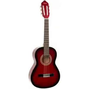 Vc103Trds Kırmızı (3/4 Boy) Klasik Gitar (Kılıf+Yedek Tel Seti+Pena)