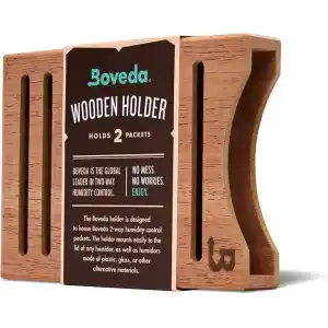 Boveda-Purolar için | Humidor için Ahşap Tutucu | İki ile Kullanımı için (2) Boyut 60 Yığılmış (Ayrı Satılır) | Manyetik ve Velcro Montaj Setleri içerir | 1-Count