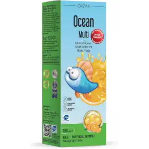 Ocean Multi Şurup Ballı-Portakal Aromalı 150ml