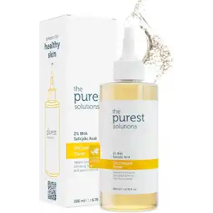 The Purest Solutions, Siyah Nokta ve Gözenek Görünümü Önlemeye Yardımcı Salisilik Asit Tonik,Yağlı Ve Karma Cilt, 200 ml