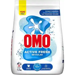 OMO Active Fresh Beyazlar Toz Deterjanı 5.5 kg