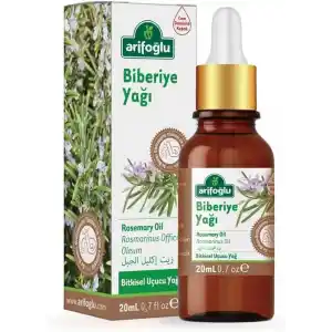Arifoğlu Biberiye Yağı 20ml%100 Saf Yağ – Saç Bakımı ve Saç Güçlendirici Etki İçin | Arifoğlu Rosemary Oil 20ml 100% Pure – Hair Care and Strengthening Effect