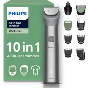 Philips 5000Serisi 10in1, Erkek Bakım Seti,Yüz/Saç/Vücut/Sakal Tıraş Makinesi, Islak&Kuru, MG5922/15