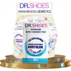 DR.SHOES 10 Adet Ayak Koku Giderici - Ayakkabı Koku Giderici Toz 120 Gün Etkili - DR.SHOES ile Ayak Kokusuna Elveda Deyin