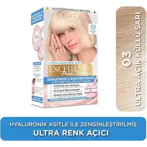 L’Oréal Paris Excellence Creme Saç Boyası - 03 Ultra Açık Küllü Sarı