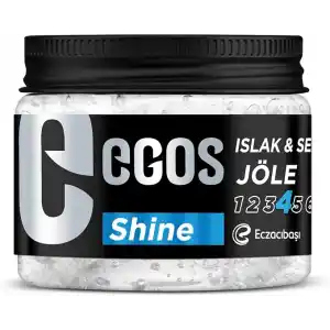Egos Shine Islak Sert Saç Jölesi 400 ml