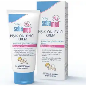 Sebamed Baby pH 5.5 Yoğun Nemlendirici Etkili Pantenol İçerikli Koruyucu Bebek Pişik Önleyici Krem 100 ml
