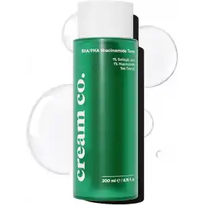 Cream Co. Akne & Siyah Nokta Karşıtı Gözenek Sıkılaştırıcı BHA/PHA Niacinamide Salisilik Asit Tonik 200 ml