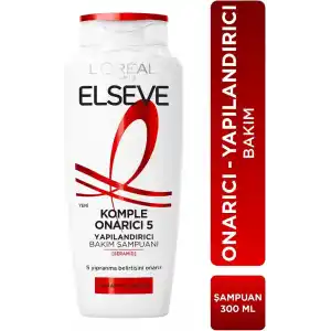 LOréal Paris Elseve Komple Onarıcı 5 Yapılandırıcı Bakım Şampuanı 300 ml