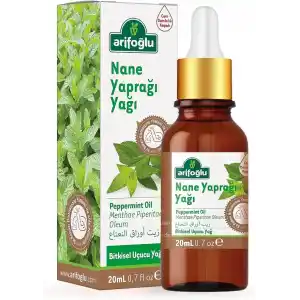 Arifoğlu Nane Yaprağı Yağı 20ml – Ferahlatıcı ve Canlandırıcı Nane Yağı | Arifoğlu Peppermint Leaf Oil 20ml – Refreshing and Invigorating Peppermint Oil