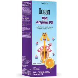 Ocean VM Arginin PS 150 ML Ballı Portakal Aromalı Şurup