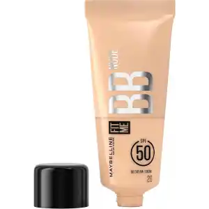 Maybelline New York Fit Me Nude Cilt Bakımı Etkili Nemlendirici SPF50 BB Krem - 20