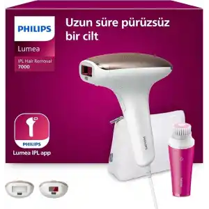 Philips Lumea IPL Tüy Alma Cihazı, Çantalı, Yüz Temizleme Cihazı Hediyeli, Yüz/Vücut/Hassas Bölge Kullanımı, Cilt Tonu Sensörü ile Güvenli Epilasyon BRI924/00