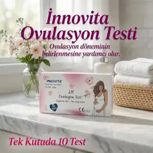 Ovulasyon Testi 30 Adet Gebelik Testi 5 Adet