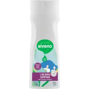 Siveno%100 Doğal Kepeğe Karşı Etkili Şampuan Günlük Bakım Yağlı Saçlar Çay Ağacı Keklik Üzümü Vegan 300 ml