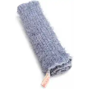 Letscrub Süper Esnek Mavi Banyo Lifi Tüm Cilt Tiplerine Uygun Duş Lifi Unisex 20x30 Cm