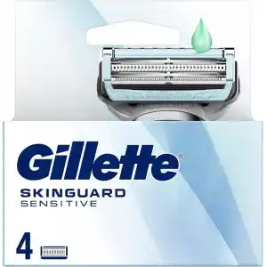 Gillette Skinguard Sensitive Yedek Tıraş Bıçağı 4 Adet