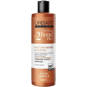 URBAN Care No.2 Bond Plex Yıpranma Karşıtı Saç Bakım Şampuanı Sülfatsız 350 ml- Vegan