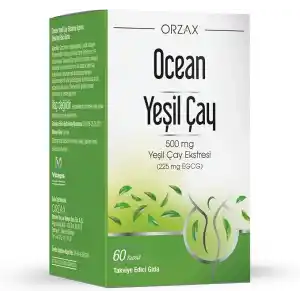 Orzax Ocean Green Tea 500 Mg 60 Kapsül