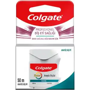 Colgate Total Profesyonel Diş Eti Sağlığı Arayüz Diş İpi 50 m