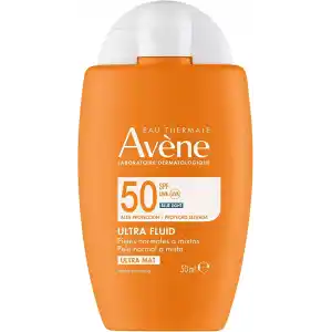 Avene Ultra Fluid Invisible Normal/Karma Ciltler İçin Akışkan SPF 50 Güneş Kremi 50 ML