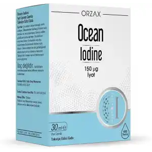 Orzax Ocean Iodine 150 Mcg Damla 30 Ml