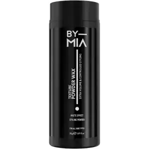 BY MIA Saç Şekillendirici Pudra Wax 30gr | Mat Efektli Toz Wax | Matlaştırıcı ve Hacim Verici | Saç Kökü Güçlendirici | Kalınlaştırıcı Toz