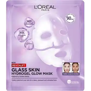 LOreal Skin Expert L’Oreal Paris Revitalift Glassy Skin Şeffaflaşan Hidrojel Maske