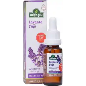 Arifoğlu Lavanta Yağı 20ml Katkısız ve Doğal İçerikli Cilt Bakım Yağı Aromaterapi