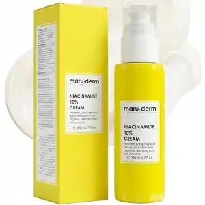 Maruderm Niacinamide%10 Leke Karşıtı ve Gözenek Görünümü İnceltici Krem – Düzensiz Cilt Tonu ve Dokusuna Karşı Yoğun Etkili Bakım Kremi, 200 ML