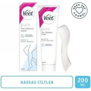 VEET PURE TÜY DÖKÜCÜ KREM HASSAS CİLT 200 ML