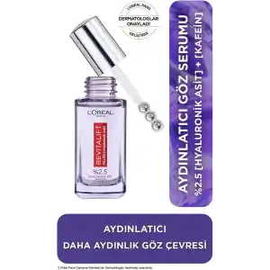 LOreal Paris Revitalift Filler Aydınlatıcı Göz Serumu 20 ml