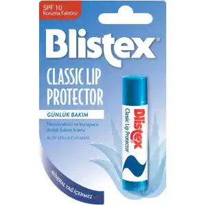 Blistex Classic Lip Protector Nemlendirici ve Koruyucu Dudak Bakım Kremi SPF 10