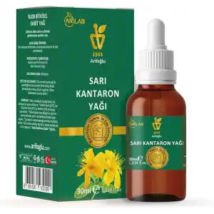 Arifoğlu Sarı Kantaron Yağı 30ml%100 Saf Yağ ARLAB Pure St Johns Wort Oil 30ml