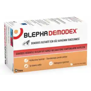 Thea Pharma Blephademodex Wipes Göz Çevresi Temizleme Mendili 30Lu
