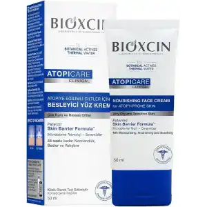 Bioxcin Atopicare Besleyici Krem 50 ml – Atopiye Eğilimli Kuru Ciltler İçin, Seramid Kompleksli, Prebiyotik, Pantenol ve Skualen İçerikli Nemlendirici