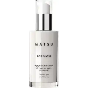 MATSU Pop Gloss 4D Hyaluronik Asit & Yeşil Havyar Işıltı Veren Saç Serumu Elektriklenme Karşıtı 50 ml