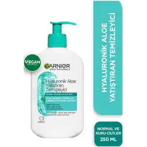 Garnier Hyaluronik Aloe Nemlendiren ve Yatıştıran Temizleyici 250 ML